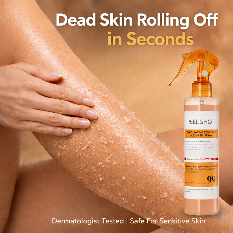 Peel Shot™ – See Dead Skin Roll Off in Seconds